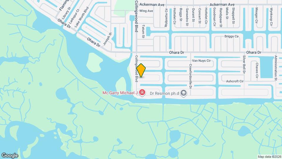 18235 Eau Gallie Cir Map and Location Details