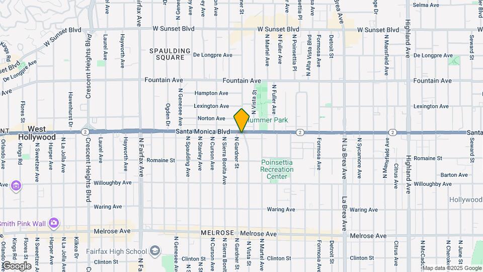 7494 Santa Monica Blvd-Unit -ID1054145P Map and Location Details