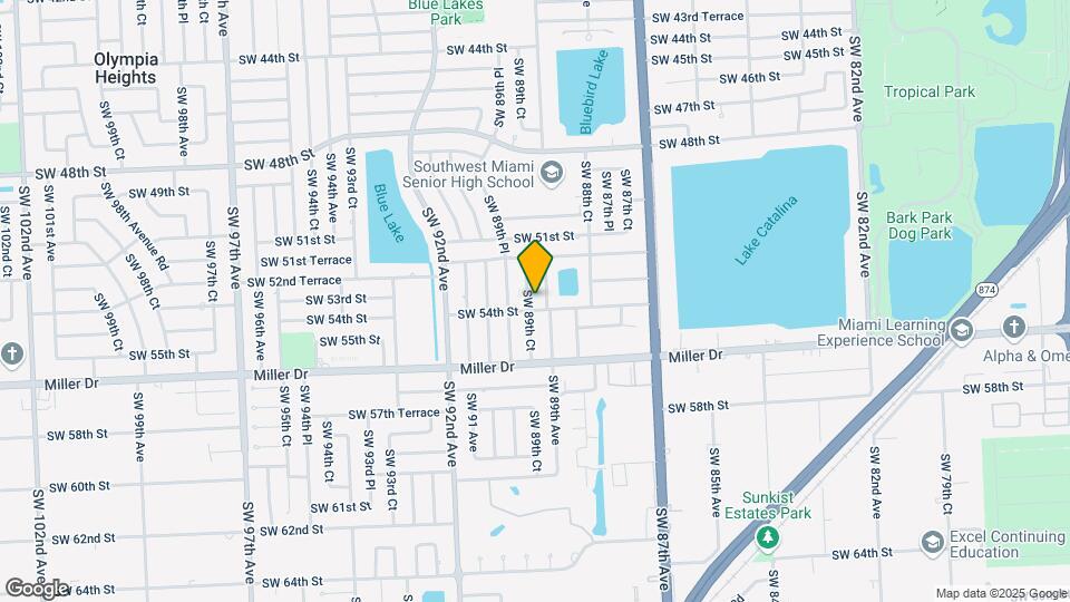 5321 SW 89th Ct Map and Location Details