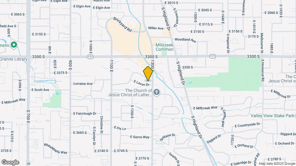 1275 E Lavon Dr Map and Location Details