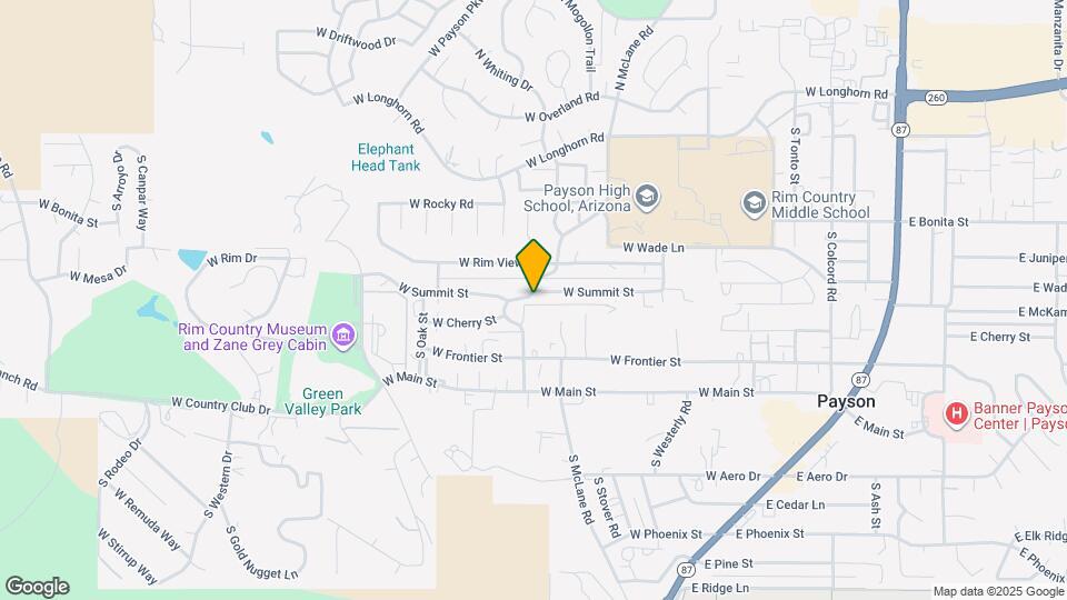 719 W Summit St Map and Location Details