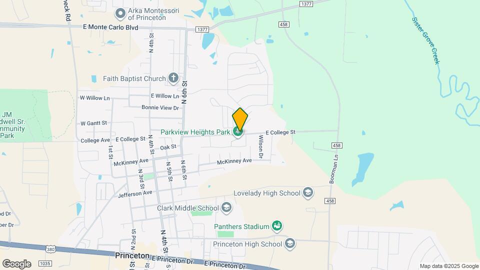 1001 E College Ave Map and Location Details