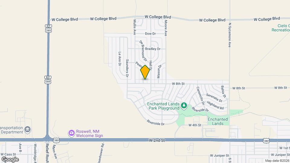 801 Pearson Dr Map and Location Details