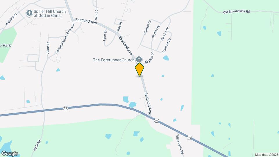 1699 Eastland Ave Map and Location Details