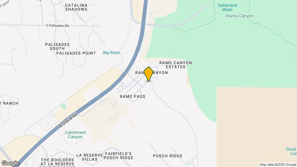2414 E Skipping Rock Way Mapa y Detalles de la Ubicación