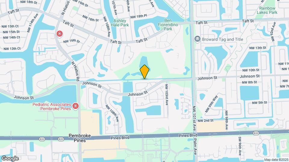 10637 NW 11th St, Unit 202 Map and Location Details