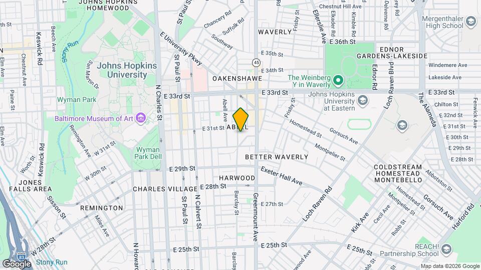 3033 Barclay St Mapa y Detalles de la Ubicación