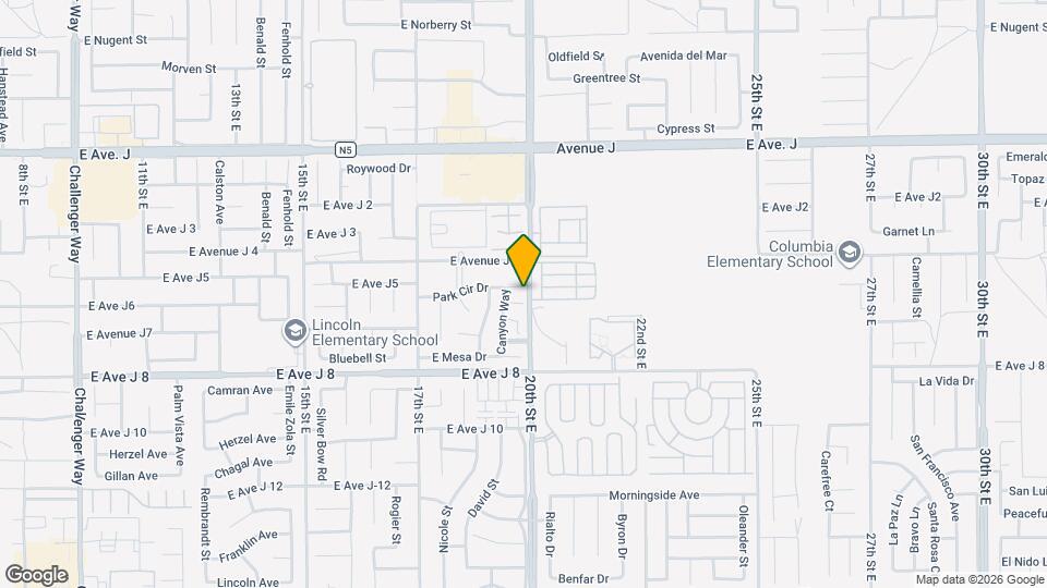 1858 Park Cir Dr Map and Location Details