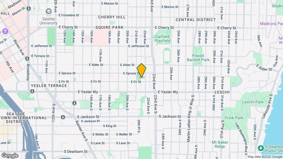 2114 E Fir St Mapa y Detalles de la Ubicación