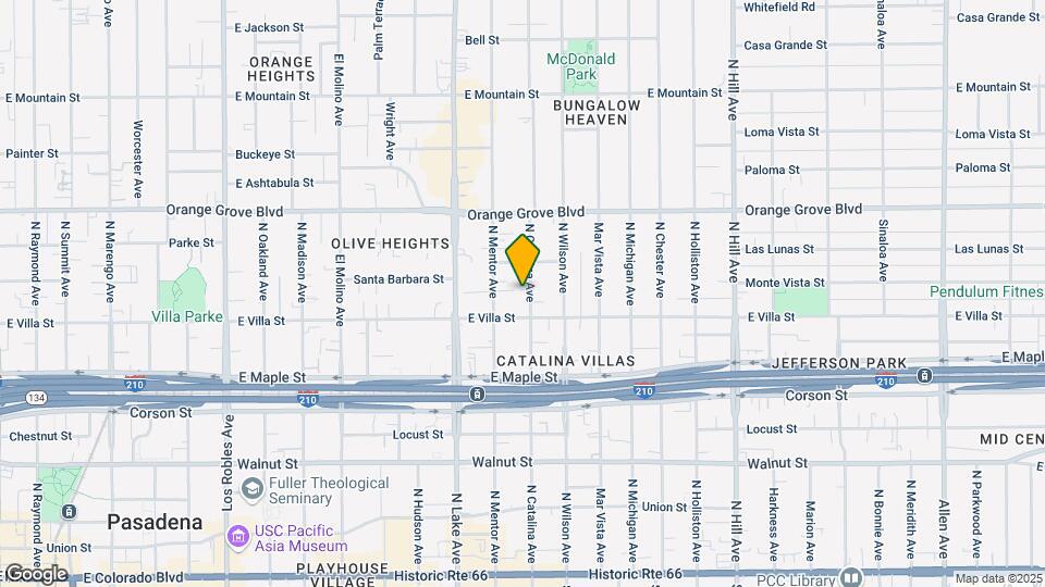 529 Catalina Ave Map and Location Details