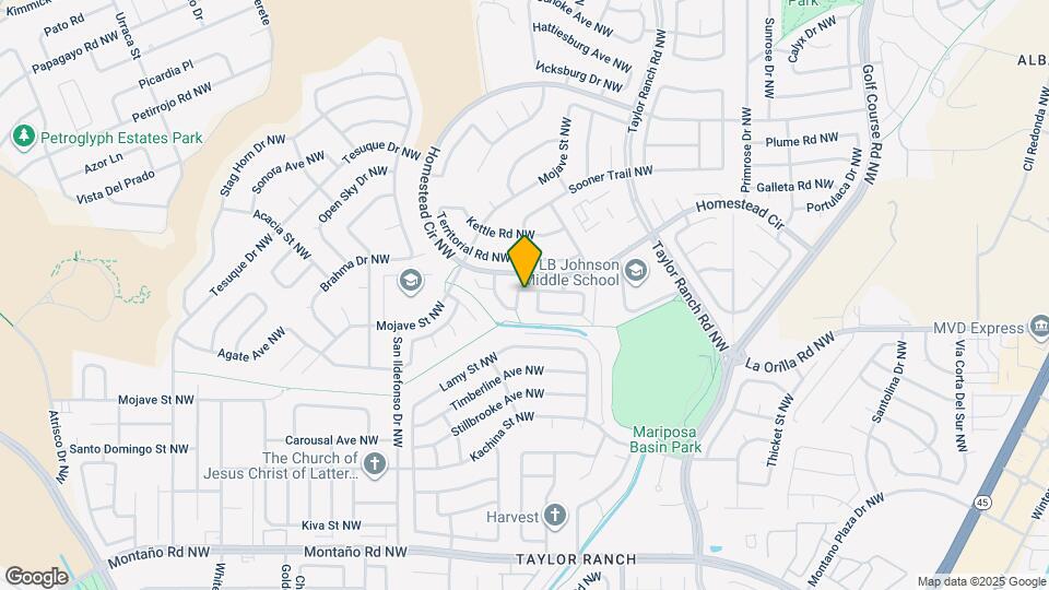 5442 Gold Rush Dr NW Map and Location Details