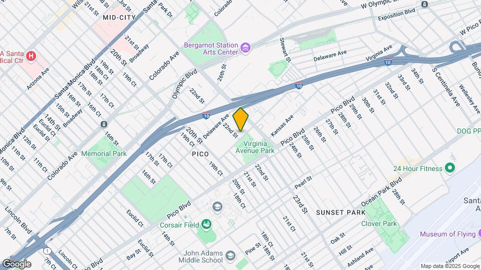 2207 Virginia Ave Map and Location Details