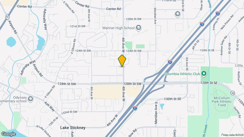 12600 4th Ave W Map and Location Details