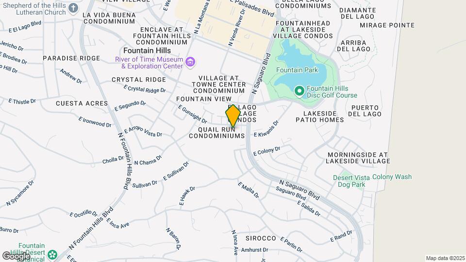 16745 E Gunsight Dr Mapa y Detalles de la Ubicación