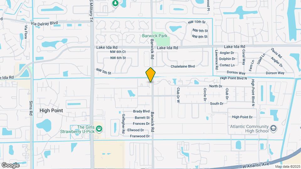 4515 NW 3rd Ct Map and Location Details