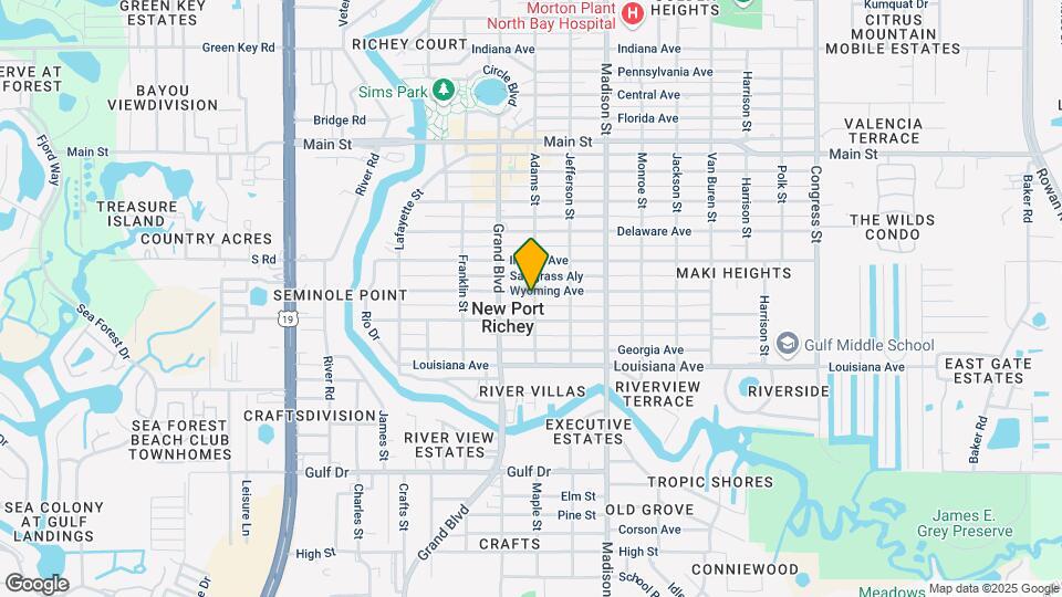 5808 Wyoming Ave Map and Location Details