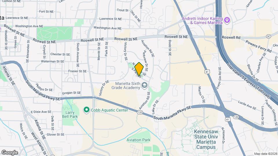 808 S Park Dr Map and Location Details