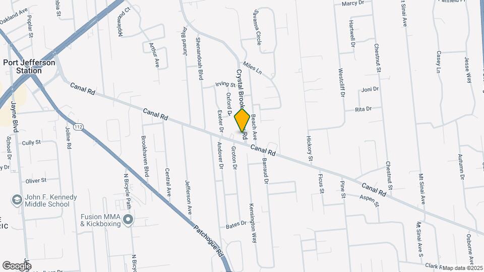 202 Crystal Brook Hollow Rd Mapa y Detalles de la Ubicación