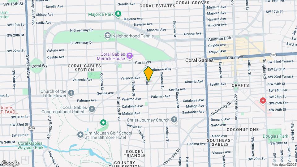 743 Almeria Ave Mapa y Detalles de la Ubicación