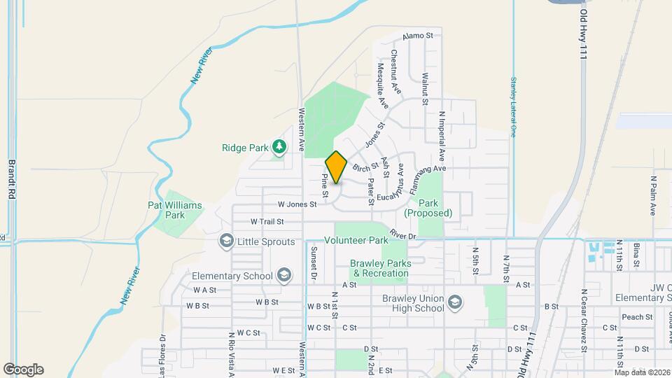 941 Jones St Map and Location Details