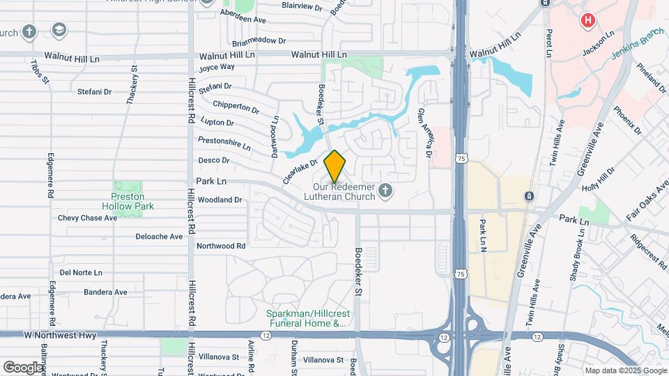 9115 Boedeker Cir Map and Location Details