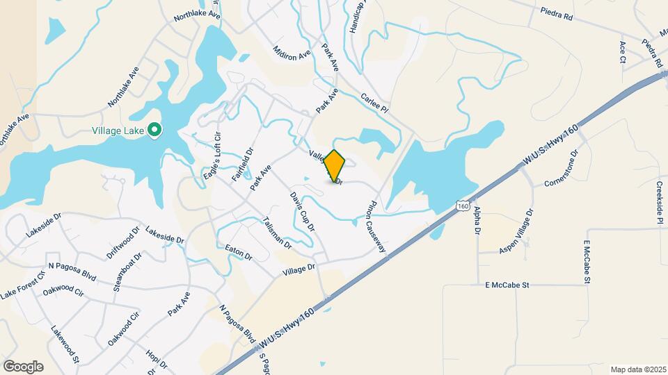 164 Valley View Dr Map and Location Details