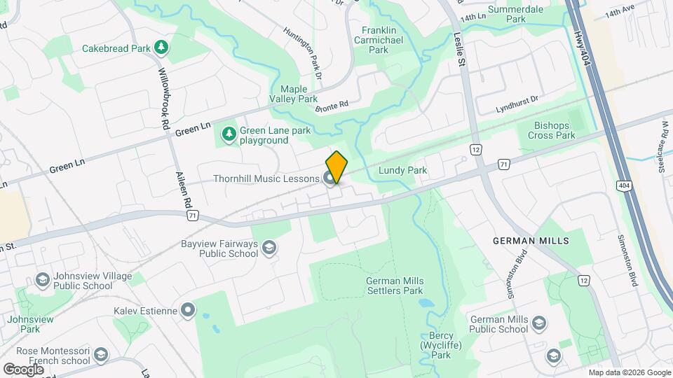 1896 John St. Map and Location Details