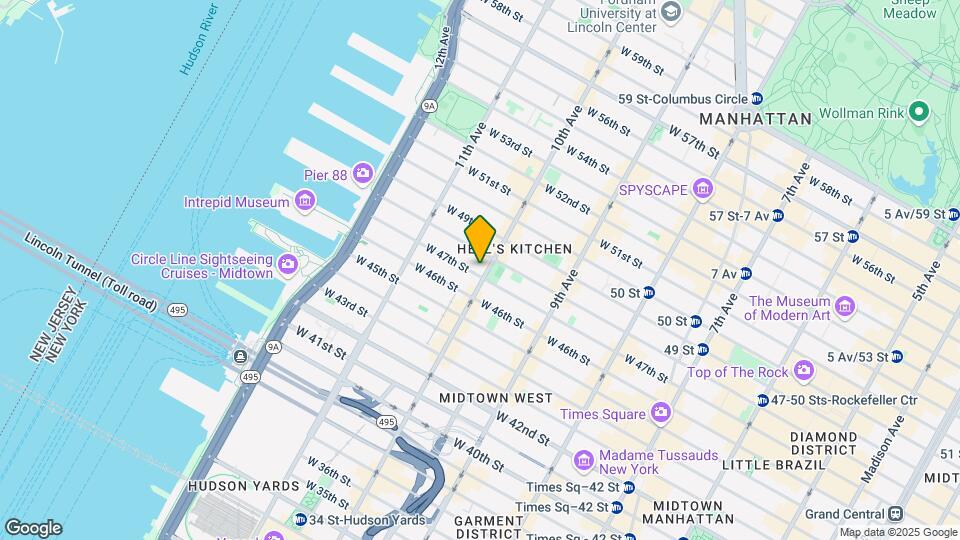 691 Tenth Ave Mapa y Detalles de la Ubicación