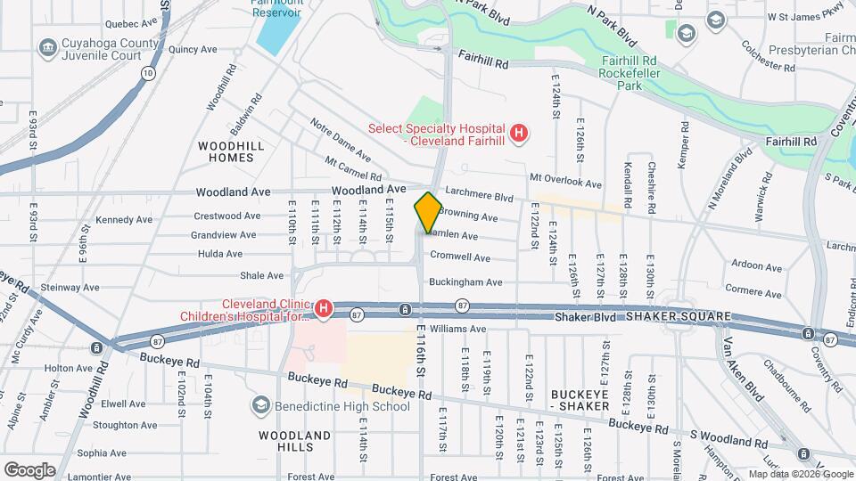 2661 Martin Luther King Jr Dr, Unit Unit 1/DN Map and Location Details