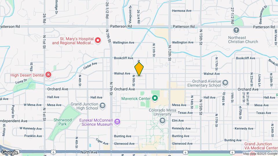 930 Pinyon Ave Map and Location Details