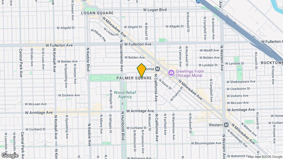 2852 W Shakespeare Ave Map and Location Details