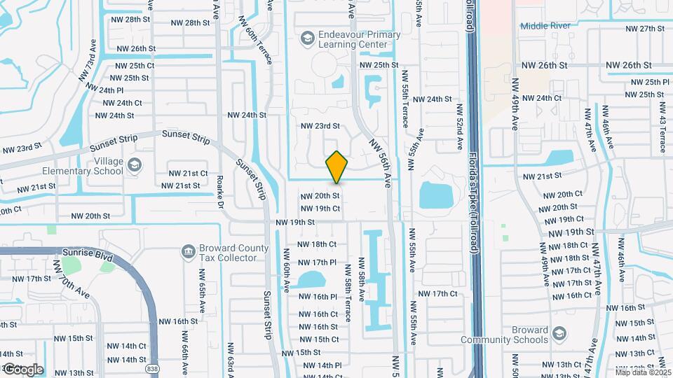 2011 NW 58th Ter Mapa y Detalles de la Ubicación