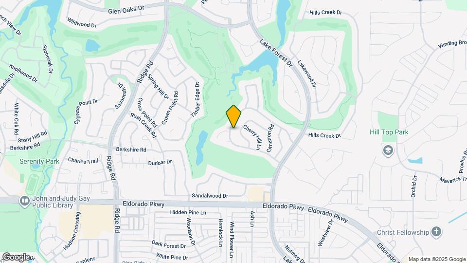5421 N Briar Ridge Cir Map and Location Details
