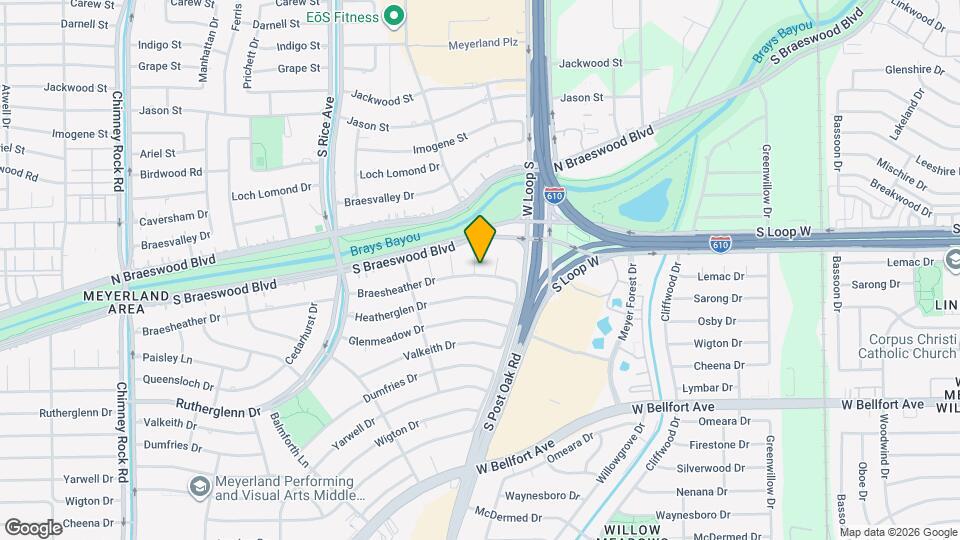 9415 Endicott Ln Map and Location Details