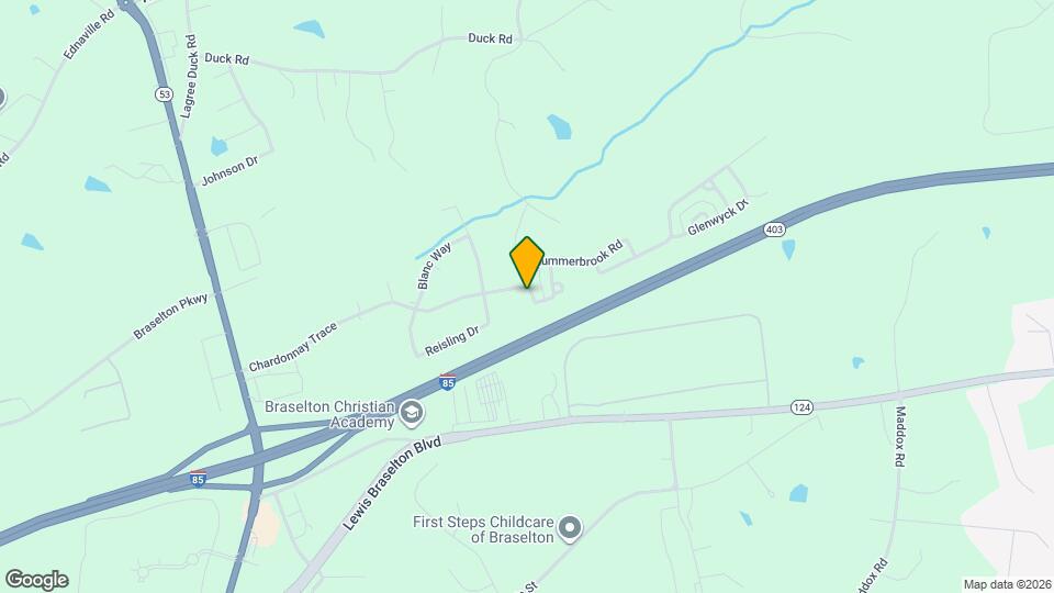 210 Brookstone Trail Map and Location Details