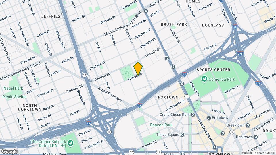 461 Ledyard St Mapa y Detalles de la Ubicación