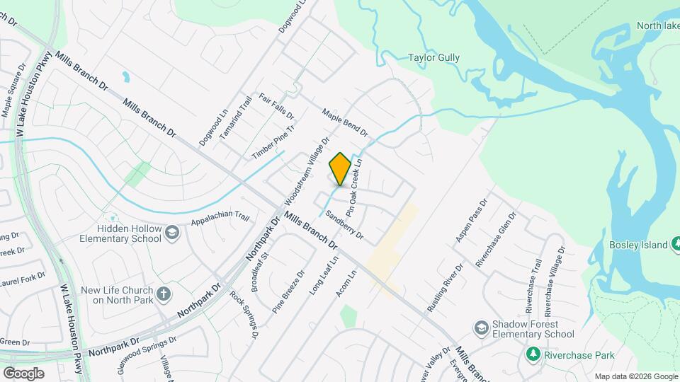 2819 Foster Hill Dr Map and Location Details