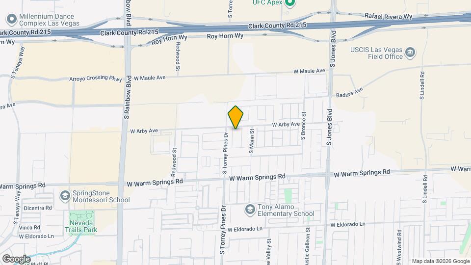 7118 W Steele Canyon St Map and Location Details