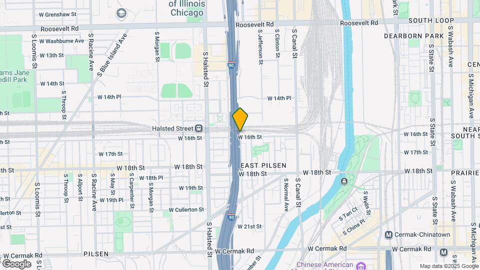 648 W 16th St Map and Location Details