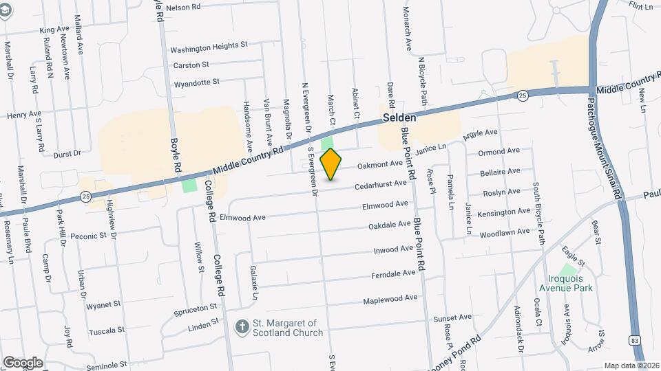 55 Cedarhurst Ave Map and Location Details