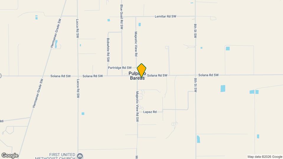 1480 Solana Rd SW Map and Location Details