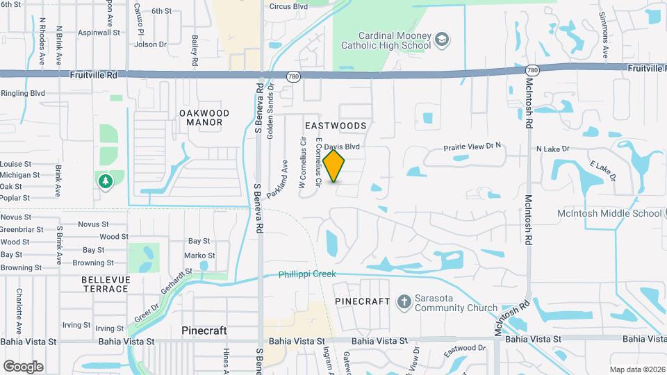 3842 Hawkeye Cir Map and Location Details