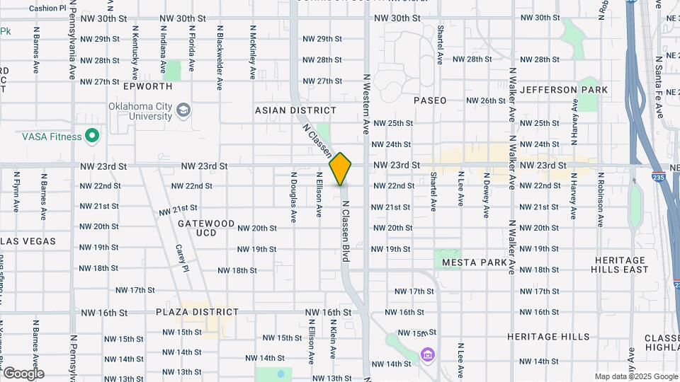 1200 NW 22nd Mapa y Detalles de la Ubicación