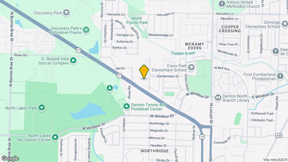 609 Meadow View Ct, Unit 201 Map and Location Details