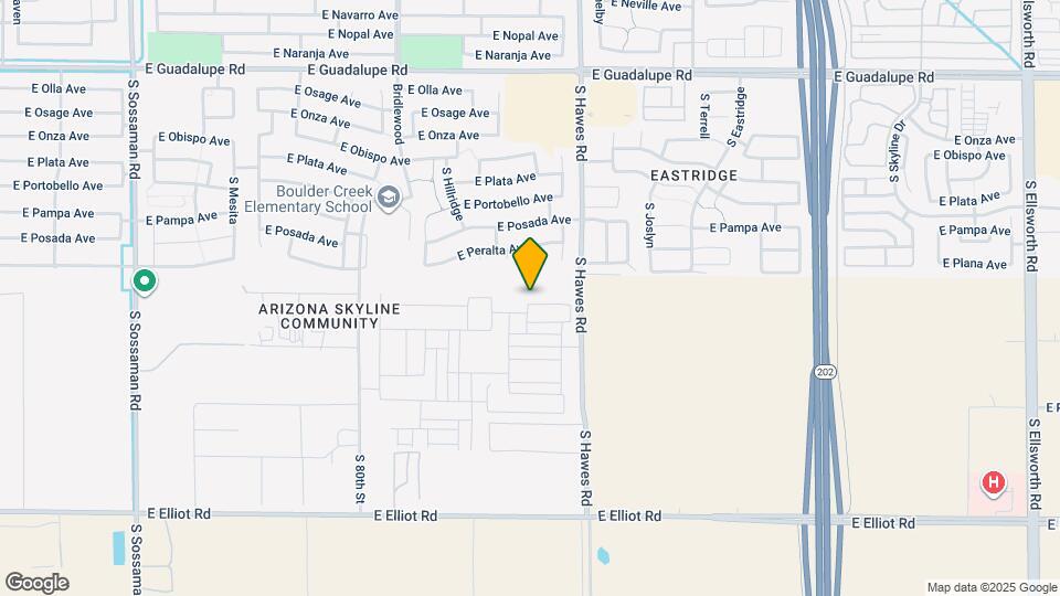 8302 E Paloma Ave Map and Location Details