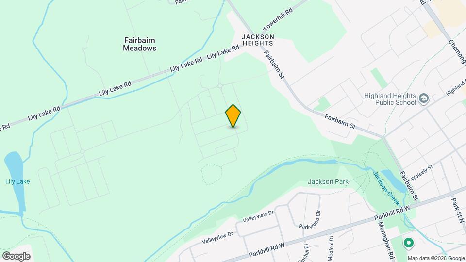 544 Clayton Ave Map and Location Details