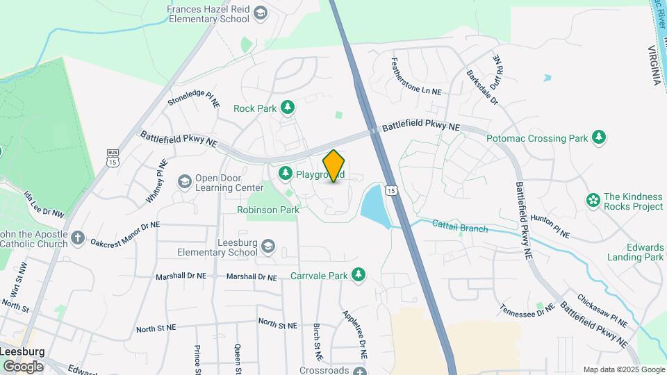 523 Blacksburg Terrace NE Map and Location Details