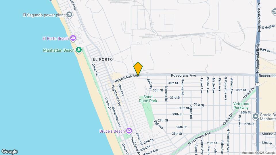 516 Rosecrans Ave Map and Location Details