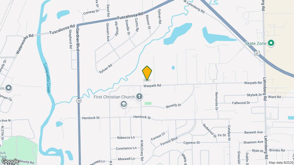 305 Warpath Rd Map and Location Details