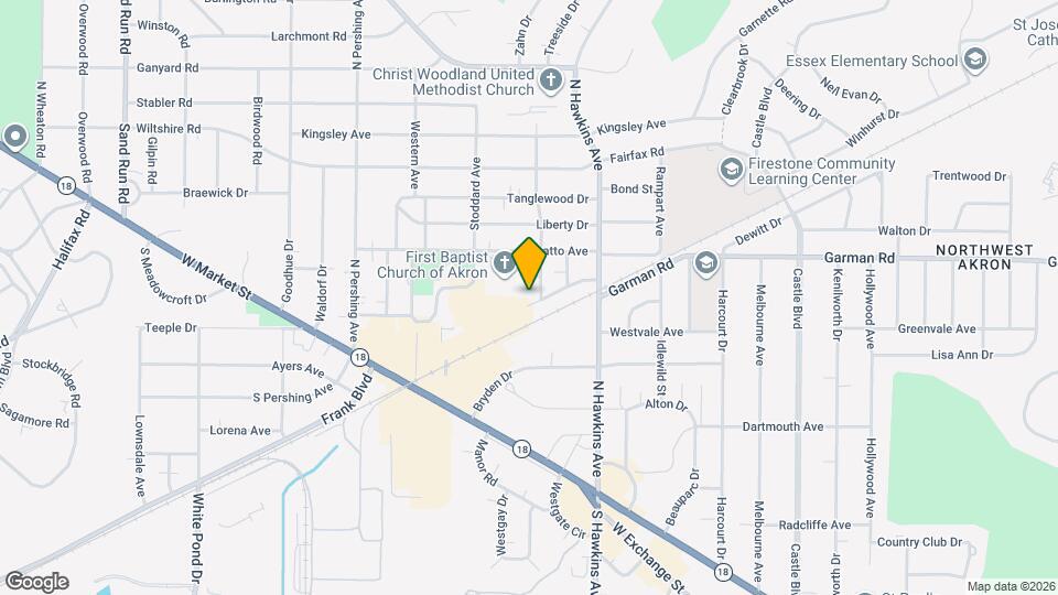 1633 Garman Rd Map and Location Details